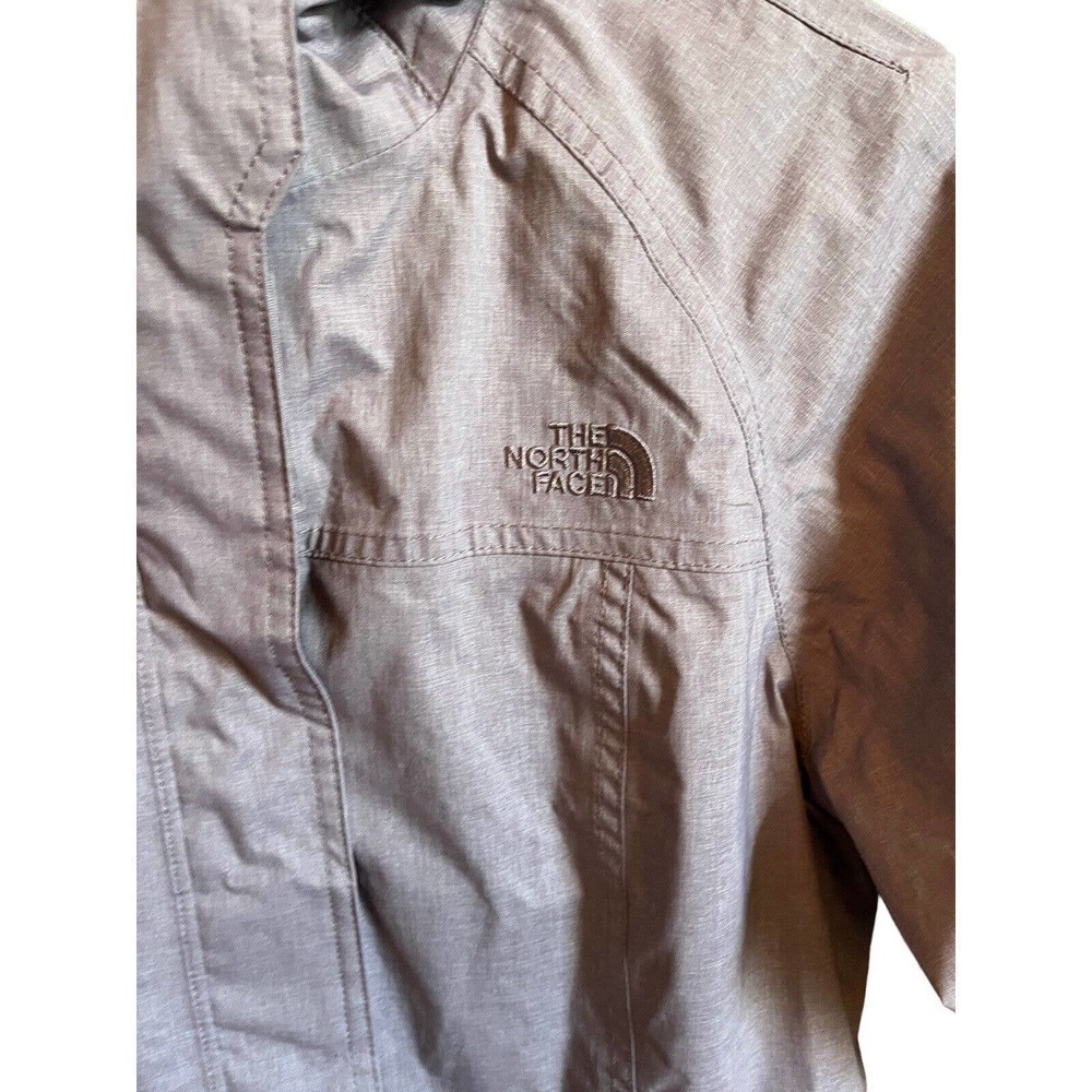 THE NORTH FACE Women’s Sz SP Small Lavender Windbreaker Rain Hooded Jacket Coat - Picture 5 of 7